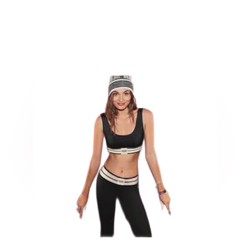 Victoria Secret BUNDLE pink vs leggings  and sports bra